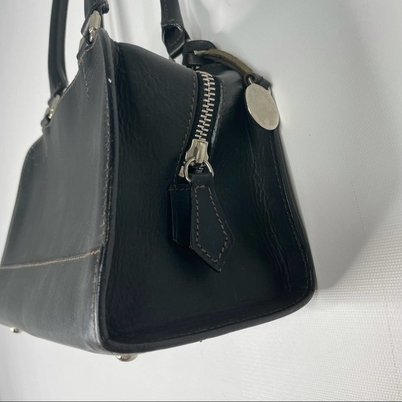 Dooney & Bourke Black Leather Mini Alto Dome Bag - Picture 5 of 9